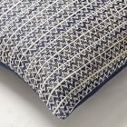 Silk Stacked Diamonds Pillow Cover
