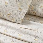 Organic Cotton Percale Floral Field Sheet Set &amp; Pillowcases