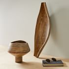 Coastal Natural Wood Bowls &amp; Vases