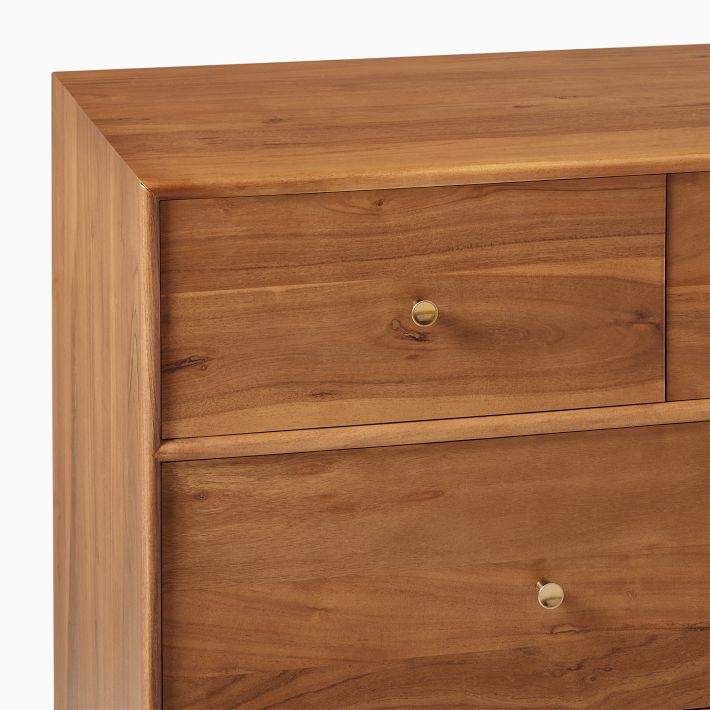 Keira Solid Wood 6-Drawer Dresser (34)