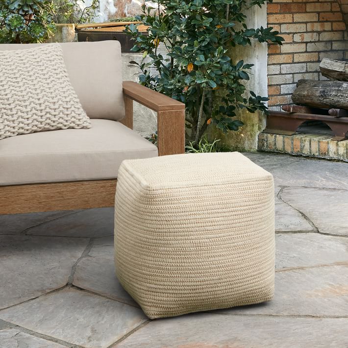 Outdoor shop pouf chair