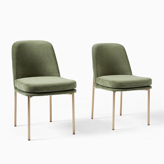 West elm deals scoop back chair