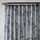 Batik Floral Shower Curtain