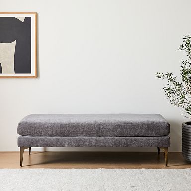 West elm end of bed deals bench