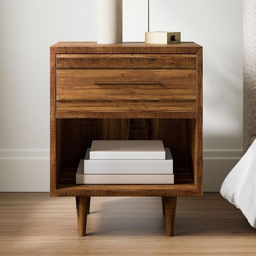Alexa Reclaimed Wood Nightstand (22") West Elm
