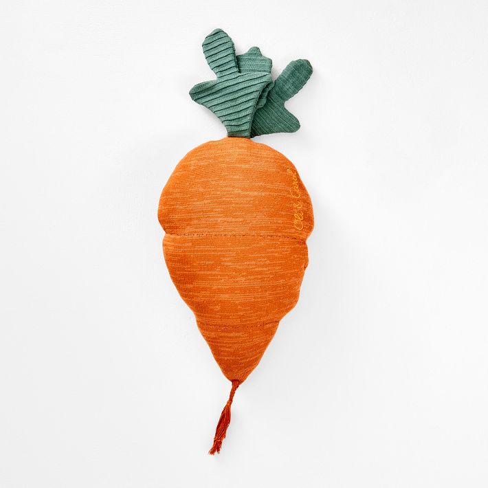 Lorena Canals Cathy The Carrot Knitted Cushion | West Elm