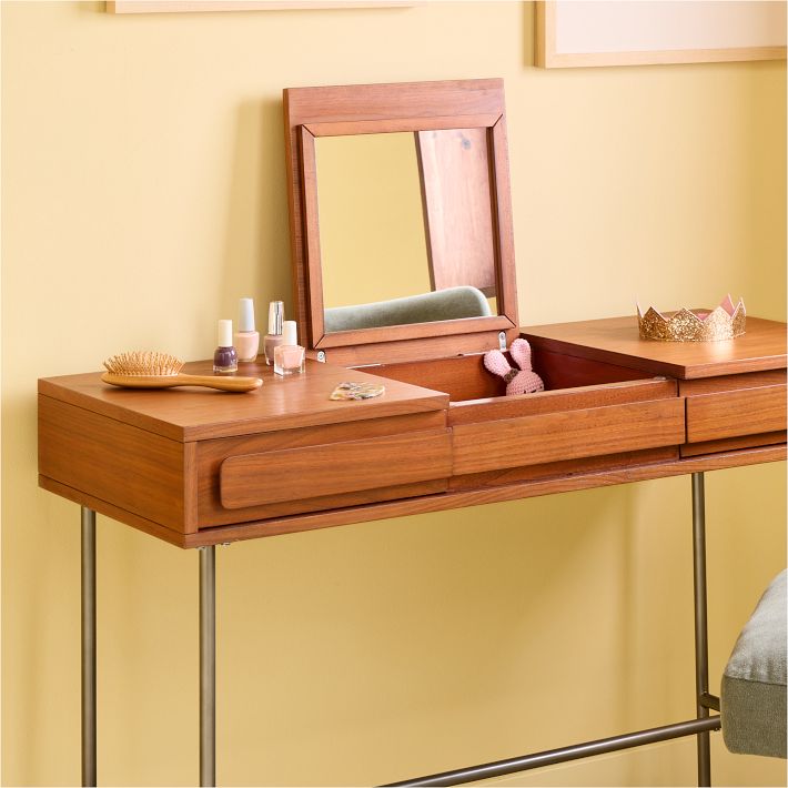 West elm store vanity table