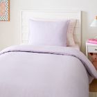 Soft Cotton Percale Duvet Cover &amp; Shams