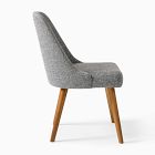 Mid-Century Upholstered Dining Chair - Wood Legs