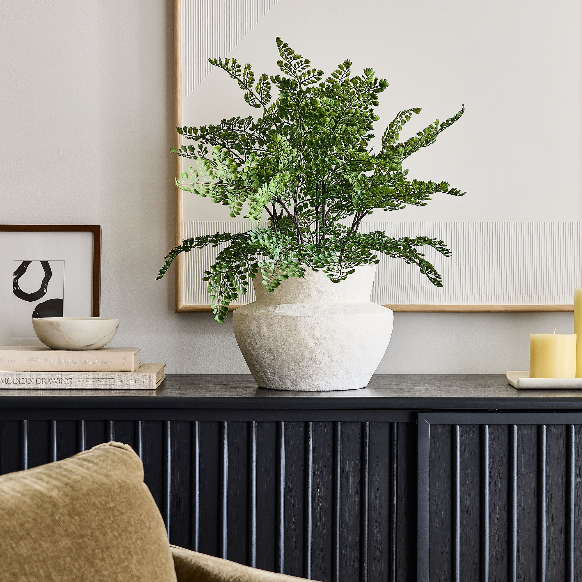 West Elm Faux Potted Fern