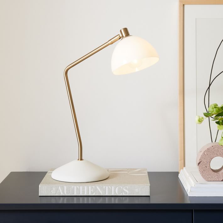 Dish Shade Table Lamp