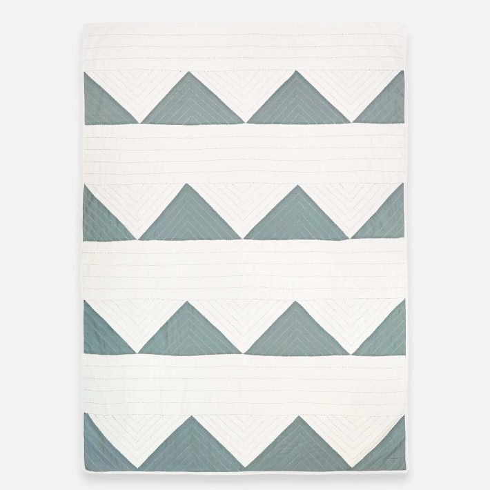 Anchal Project Triangle Quilt Throw