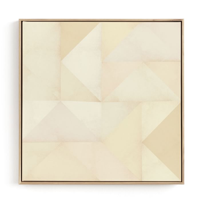 Quilt Block 01 Framed Wall Art by Minted for West Elm