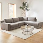 Dalton 2-Piece Bumper Chaise Sectional (109&quot;&ndash;119&quot;)