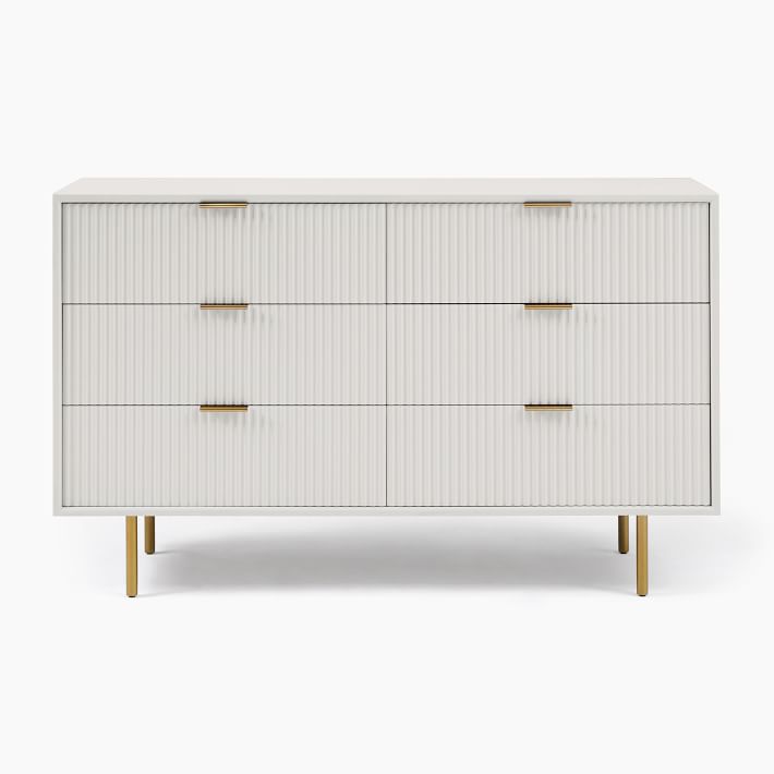 West elm deals white lacquer dresser