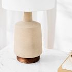 Wood &amp; Ceramic Table Lamp (26&quot;)