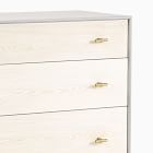 Modernist Wood &amp; Lacquer 3-Drawer Dresser (32&quot;) - Winter Wood