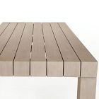 Modern Teak Outdoor Rectangle Dining Table (87&quot;)
