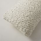 Wool Knit Oversized Lumbar Pillow Cover