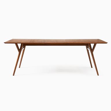 West elm dining clearance table mid century
