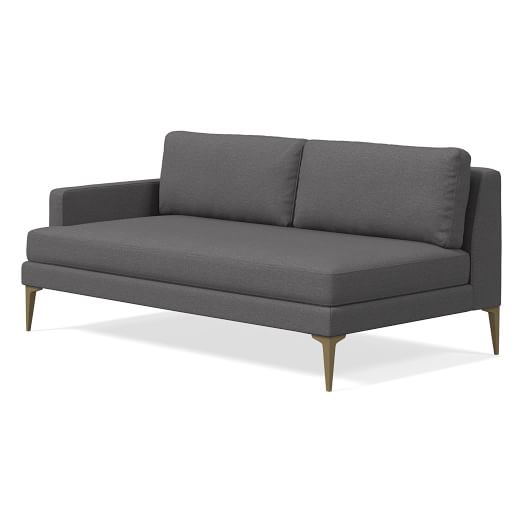 West elm outlet velvet sectional