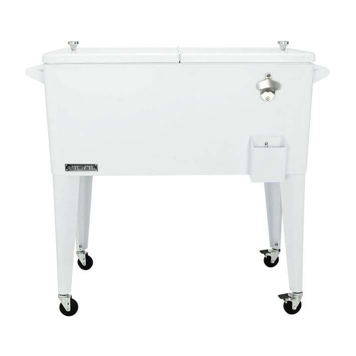 Permasteel 80 Qt. Portable Rolling Patio Cooler