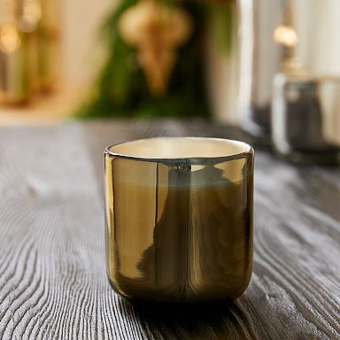 Gold Honeycomb Glass Candle Holder- 20 Available — The Foundry