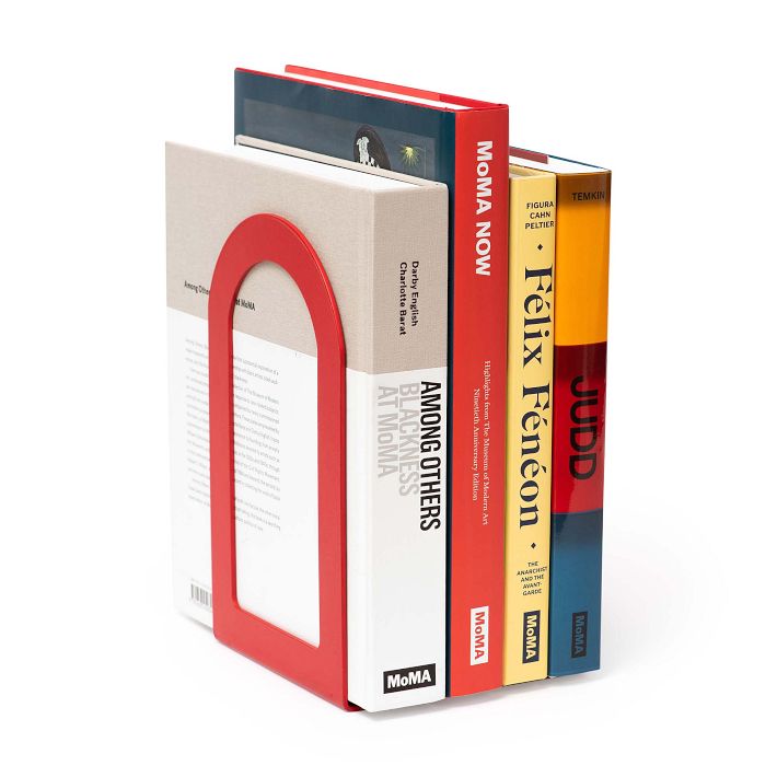 MoMA Finestra Steel Bookends (Set of 4)