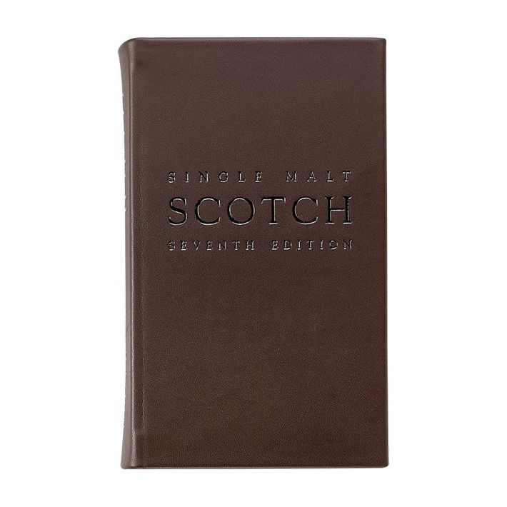 Single Malt Scotch Leather-Bound Book
