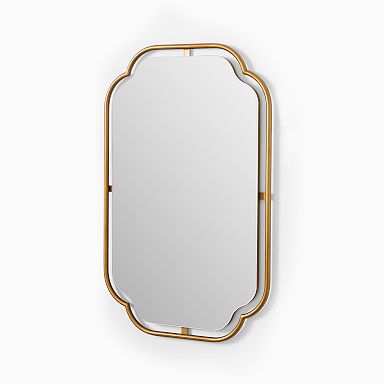 Nickel Wall Mirrors | West Elm