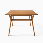 Extra Deep Mid-Century Expandable Dining Table (72&quot;) - ADA