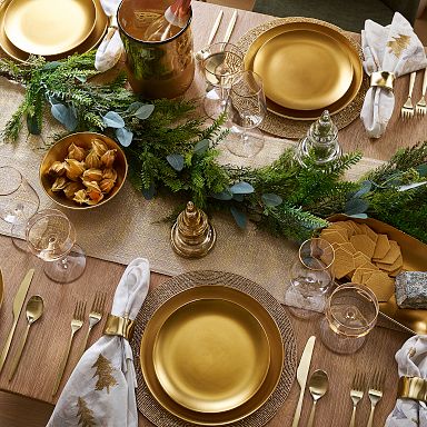 Gold Placemats & Chargers | West Elm