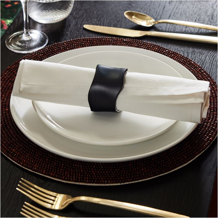 Frayed Edge Linen Napkin Sets