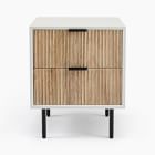 Quinn Closed 2-Drawer Nightstand (21&quot;)