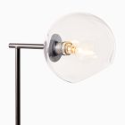 Staggered Glass USB Table Lamp (20&quot;) - Clear