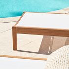 Playa Outdoor Textilene Stacking Chaise Lounge (Set of 2)