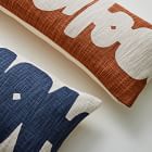 Abstract Symbols Oversized Lumbar Pillow Cover