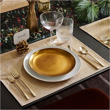 Gold Placemats & Chargers | West Elm