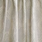 Linear Lattice Jacquard Curtain