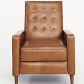 Video 1 for Rhys Mid-Century Leather Recliner