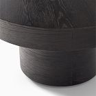 Volume Round Pedestal Coffee Table (30&quot;) - Wood