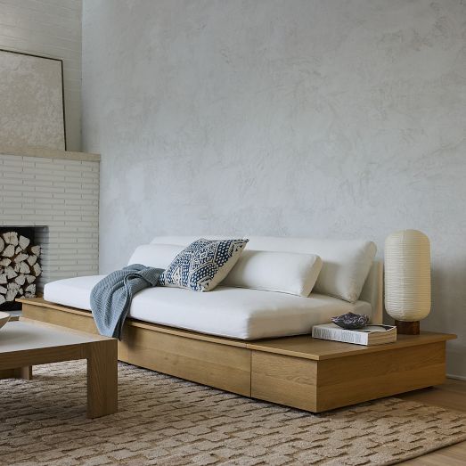 Box Frame Storage Coffee Table | Modern Living Room Furniture 