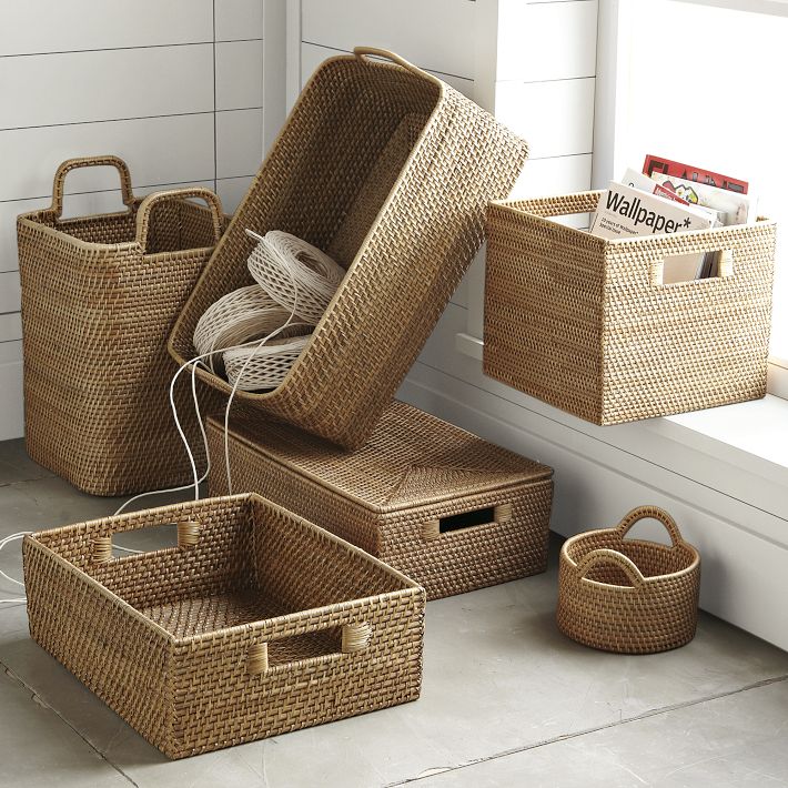 Modern Weave Storage Collection - Natural