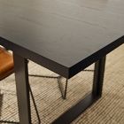 Tompkins Industrial Dining Table - Ash Black