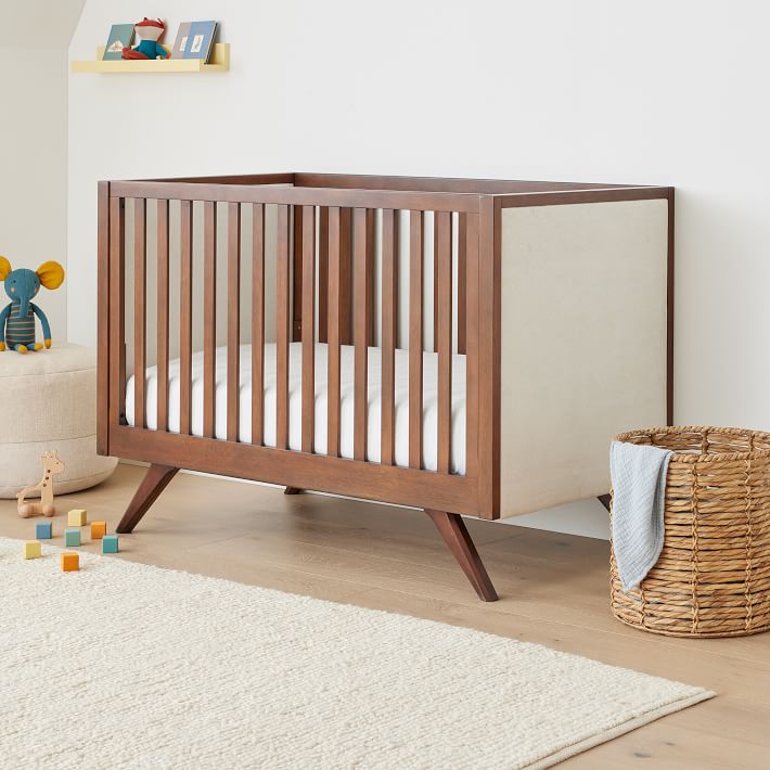 Wright Upholstered Convertible Crib