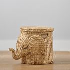 Elephant Basket - Natural