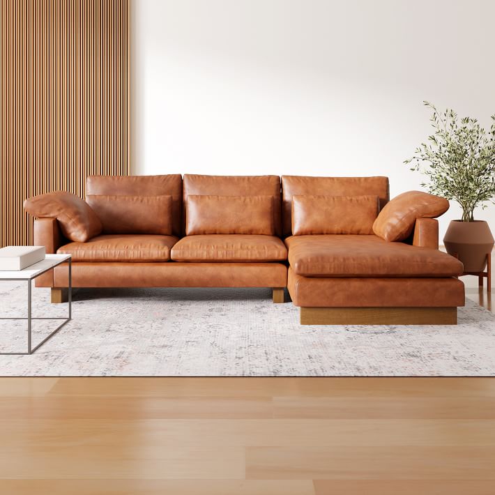 Build Your Own - Harmony Leather Sectional