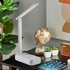 UV-C Sanitizing Desk Lamp w/ Wireless Charging &amp; Smart Switch (21&quot;)