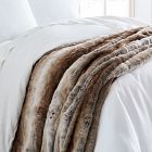 Faux Fur Ombre Throws