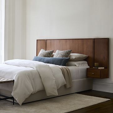 Ericsson Floating Headboard w/ Nightstands | West Elm